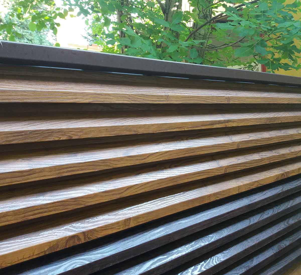 Insulate Harmonious Disclose Gard metalic imitatie lemn - Garduri si porti metalice